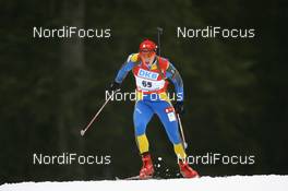 12.01.2008, Ruhpolding, Germany (GER): Serguei Sednev (UKR) - IBU world cup biathlon, sprint men, Ruhpolding (GER). www.nordicfocus.com. c Manzoni/NordicFocus. Every downloaded picture is fee-liable.