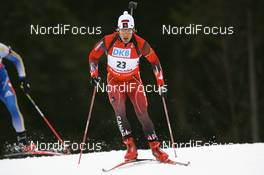 12.01.2008, Ruhpolding, Germany (GER): Scott Perras (CAN) - IBU world cup biathlon, sprint men, Ruhpolding (GER). www.nordicfocus.com. c Manzoni/NordicFocus. Every downloaded picture is fee-liable.