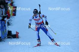 11.01.2008, Ruhpolding, Germany (GER): Kadri Lehtla (EST) - IBU world cup biathlon, sprint women, Ruhpolding (GER). www.nordicfocus.com. c Manzoni/NordicFocus. Every downloaded picture is fee-liable.