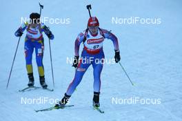 11.01.2008, Ruhpolding, Germany (GER): Oksana Neupokoeva (RUS) - IBU world cup biathlon, sprint women, Ruhpolding (GER). www.nordicfocus.com. c Manzoni/NordicFocus. Every downloaded picture is fee-liable.