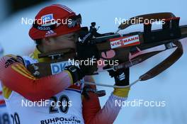 11.01.2008, Ruhpolding, Germany (GER): Yingchao Kong (CHN) - IBU world cup biathlon, sprint women, Ruhpolding (GER). www.nordicfocus.com. c Manzoni/NordicFocus. Every downloaded picture is fee-liable.