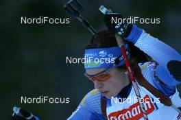 11.01.2008, Ruhpolding, Germany (GER): Elisabeth Hoegberg (SWE) - IBU world cup biathlon, sprint women, Ruhpolding (GER). www.nordicfocus.com. c Manzoni/NordicFocus. Every downloaded picture is fee-liable.