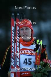 11.01.2008, Ruhpolding, Germany (GER): Kati Wilhelm (GER) - IBU world cup biathlon, sprint women, Ruhpolding (GER). www.nordicfocus.com. c Manzoni/NordicFocus. Every downloaded picture is fee-liable.