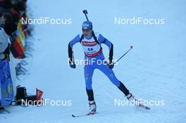11.01.2008, Ruhpolding, Germany (GER): Kaisa Maekaeraeinen (FIN) - IBU world cup biathlon, sprint women, Ruhpolding (GER). www.nordicfocus.com. c Manzoni/NordicFocus. Every downloaded picture is fee-liable.