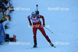 11.01.2008, Ruhpolding, Germany (GER): Paulina Bobak (POL) - IBU world cup biathlon, sprint women, Ruhpolding (GER). www.nordicfocus.com. c Manzoni/NordicFocus. Every downloaded picture is fee-liable.