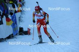 11.01.2008, Ruhpolding, Germany (GER): Xianying Liu (CHN) - IBU world cup biathlon, sprint women, Ruhpolding (GER). www.nordicfocus.com. c Manzoni/NordicFocus. Every downloaded picture is fee-liable.