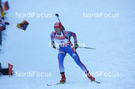 11.01.2008, Ruhpolding, Germany (GER): Albina Akhatova (RUS) - IBU world cup biathlon, sprint women, Ruhpolding (GER). www.nordicfocus.com. c Manzoni/NordicFocus. Every downloaded picture is fee-liable.