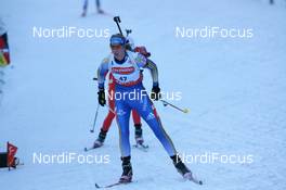 11.01.2008, Ruhpolding, Germany (GER): Anna Maria Nilsson (SWE) - IBU world cup biathlon, sprint women, Ruhpolding (GER). www.nordicfocus.com. c Manzoni/NordicFocus. Every downloaded picture is fee-liable.