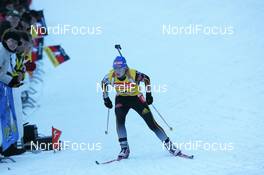 11.01.2008, Ruhpolding, Germany (GER): Martina Glagow (GER) - IBU world cup biathlon, sprint women, Ruhpolding (GER). www.nordicfocus.com. c Manzoni/NordicFocus. Every downloaded picture is fee-liable.