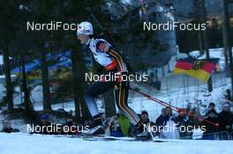 11.01.2008, Ruhpolding, Germany (GER): Simone Denkinger (GER) - IBU world cup biathlon, sprint women, Ruhpolding (GER). www.nordicfocus.com. c Manzoni/NordicFocus. Every downloaded picture is fee-liable.
