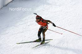 20.01.2008, Antholz, Italy (ITA): Magdalena Neuner (GER) - IBU World Cup biathlon, mass women - Antholz (ITA). www.nordicfocus.com. c Manzoni/NordicFocus. Every downloaded picture is fee-liable.