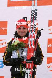 20.01.2008, Antholz, Italy (ITA): Andrea Henkel (GER) - IBU World Cup biathlon, mass women - Antholz (ITA). www.nordicfocus.com. c Manzoni/NordicFocus. Every downloaded picture is fee-liable.