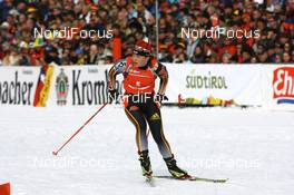 20.01.2008, Antholz, Italy (ITA): Magdalena Neuner (GER) - IBU World Cup biathlon, mass women - Antholz (ITA). www.nordicfocus.com. c Manzoni/NordicFocus. Every downloaded picture is fee-liable.