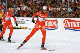 20.01.2008, Antholz, Italy (ITA): Ann Kristin Flatland (NOR) - IBU World Cup biathlon, mass women - Antholz (ITA). www.nordicfocus.com. c Manzoni/NordicFocus. Every downloaded picture is fee-liable.