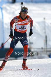 19.01.2008, Antholz, Italy (ITA): Lowell Bailey (USA) - IBU World Cup biathlon, pursuit men - Antholz (ITA). www.nordicfocus.com. c Manzoni/NordicFocus. Every downloaded picture is fee-liable.