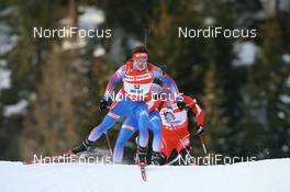19.01.2008, Antholz, Italy (ITA): Maxim Tchoudov (RUS) - IBU World Cup biathlon, pursuit men - Antholz (ITA). www.nordicfocus.com. c Manzoni/NordicFocus. Every downloaded picture is fee-liable.