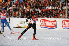 19.01.2008, Antholz, Italy (ITA): Michail Kletcherov (BUL) - IBU World Cup biathlon, pursuit men - Antholz (ITA). www.nordicfocus.com. c Manzoni/NordicFocus. Every downloaded picture is fee-liable.