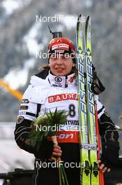 19.01.2008, Antholz, Italy (ITA): Magdalena Neuner (GER) - IBU World Cup biathlon, pursuit women - Antholz (ITA). www.nordicfocus.com. c Manzoni/NordicFocus. Every downloaded picture is fee-liable.