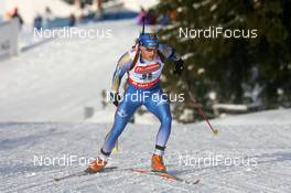 18.01.2008, Antholz, Italy (ITA): Carl-Johan Bergman (SWE) - IBU World Cup biathlon, sprint men - Antholz (ITA). www.nordicfocus.com. c Manzoni/NordicFocus. Every downloaded picture is fee-liable.