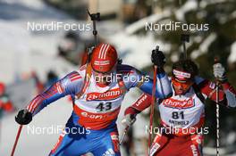 18.01.2008, Antholz, Italy (ITA): Dmitri Iarochenko (RUS) - IBU World Cup biathlon, sprint men - Antholz (ITA). www.nordicfocus.com. c Manzoni/NordicFocus. Every downloaded picture is fee-liable.