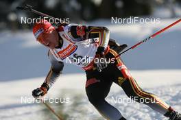 18.01.2008, Antholz, Italy (ITA): Michael Greis (GER) - IBU World Cup biathlon, sprint men - Antholz (ITA). www.nordicfocus.com. c Manzoni/NordicFocus. Every downloaded picture is fee-liable.
