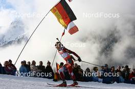 18.01.2008, Antholz, Italy (ITA): Kaspars Dumbris (LAT) - IBU World Cup biathlon, sprint men - Antholz (ITA). www.nordicfocus.com. c Manzoni/NordicFocus. Every downloaded picture is fee-liable.