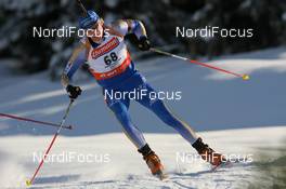 18.01.2008, Antholz, Italy (ITA): Mattias Jr. Nilsson (SWE) - IBU World Cup biathlon, sprint men - Antholz (ITA). www.nordicfocus.com. c Manzoni/NordicFocus. Every downloaded picture is fee-liable.