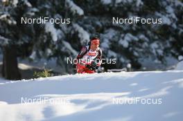 18.01.2008, Antholz, Italy (ITA): Simon Hallenbarter (SUI) - IBU World Cup biathlon, sprint men - Antholz (ITA). www.nordicfocus.com. c Manzoni/NordicFocus. Every downloaded picture is fee-liable.