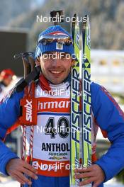 18.01.2008, Antholz, Italy (ITA): Nikolay Kruglov (RUS) - IBU World Cup biathlon, sprint men - Antholz (ITA). www.nordicfocus.com. c Manzoni/NordicFocus. Every downloaded picture is fee-liable.