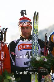 18.01.2008, Antholz, Italy (ITA): Daniel Mesotitsch (AUT) - IBU World Cup biathlon, sprint men - Antholz (ITA). www.nordicfocus.com. c Manzoni/NordicFocus. Every downloaded picture is fee-liable.