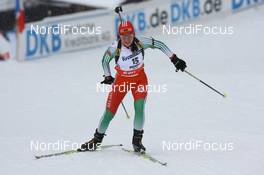 17.01.2008, Antholz, Italy (ITA): Olga Nazarova (BLR) - IBU World Cup biathlon, sprint women - Antholz (ITA). www.nordicfocus.com. c Manzoni/NordicFocus. Every downloaded picture is fee-liable.