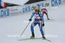 17.01.2008, Antholz, Italy (ITA): Irina Mozhevitina (KAZ) - IBU World Cup biathlon, sprint women - Antholz (ITA). www.nordicfocus.com. c Manzoni/NordicFocus. Every downloaded picture is fee-liable.