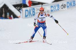 17.01.2008, Antholz, Italy (ITA): Kadri Lehtla (EST) - IBU World Cup biathlon, sprint women - Antholz (ITA). www.nordicfocus.com. c Manzoni/NordicFocus. Every downloaded picture is fee-liable.