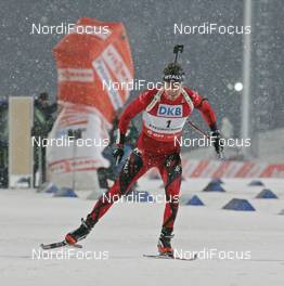 29.02.2008, Pyeong Chang, Korea (KOR): Emil Hegle Svendsen (NOR)  - IBU World Cup biathlon, pursuit men - Pyeong Chang (KOR). www.nordicfocus.com. c Hemmersbach/NordicFocus. Every downloaded picture is fee-liable.