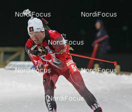 29.02.2008, Pyeong Chang, Korea (KOR): Jean Philippe Leguellec (CAN) - IBU World Cup biathlon, pursuit men - Pyeong Chang (KOR). www.nordicfocus.com. c Hemmersbach/NordicFocus. Every downloaded picture is fee-liable.