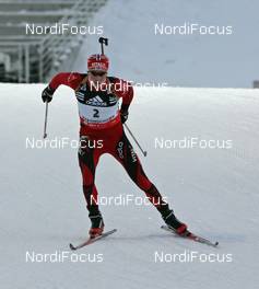 27.02.2008, Pyeong Chang, Korea (KOR): Ronny Hafsas (NOR) - IBU World Cup biathlon, sprint men - Pyeong Chang (KOR). www.nordicfocus.com. c Hemmersbach/NordicFocus. Every downloaded picture is fee-liable.