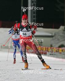 27.02.2008, Pyeong Chang, Korea (KOR): Jean Philippe Leguellec (CAN) - IBU World Cup biathlon, sprint men - Pyeong Chang (KOR). www.nordicfocus.com. c Hemmersbach/NordicFocus. Every downloaded picture is fee-liable.