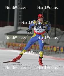 27.02.2008, Pyeong Chang, Korea (KOR): Serguei Sednev (UKR)  - IBU World Cup biathlon, sprint men - Pyeong Chang (KOR). www.nordicfocus.com. c Hemmersbach/NordicFocus. Every downloaded picture is fee-liable.