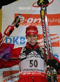 27.02.2008, Pyeong Chang, Korea (KOR): Halvard Hanevold (NOR)  - IBU World Cup biathlon, sprint men - Pyeong Chang (KOR). www.nordicfocus.com. c Hemmersbach/NordicFocus. Every downloaded picture is fee-liable.