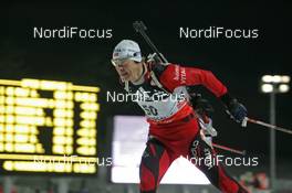 27.02.2008, Pyeong Chang, Korea (KOR): Halvard Hanevold (NOR)  - IBU World Cup biathlon, sprint men - Pyeong Chang (KOR). www.nordicfocus.com. c Hemmersbach/NordicFocus. Every downloaded picture is fee-liable.
