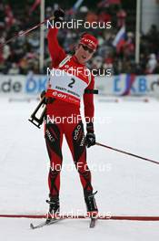 08.03.2008, Khanty Mansiysk, Russia (RUS): Emil Hegle Svendsen (NOR)  - IBU World Cup biathlon, pursuit men - Khanty Mansiysk (RUS). www.nordicfocus.com. c Hemmersbach/NordicFocus. Every downloaded picture is fee-liable.