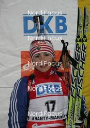06.03.2008, Khanty Mansiysk, Russia (RUS): Albina Akhatova (RUS)  - IBU World Cup biathlon, sprint women - Khanty Mansiysk (RUS). www.nordicfocus.com. c Hemmersbach/NordicFocus. Every downloaded picture is fee-liable.
