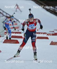 06.03.2008, Khanty Mansiysk, Russia (RUS): Haley Johnson (USA) - IBU World Cup biathlon, sprint women - Khanty Mansiysk (RUS). www.nordicfocus.com. c Hemmersbach/NordicFocus. Every downloaded picture is fee-liable.