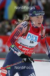 06.03.2008, Khanty Mansiysk, Russia (RUS): Haley Johnson (USA) - IBU World Cup biathlon, sprint women - Khanty Mansiysk (RUS). www.nordicfocus.com. c Hemmersbach/NordicFocus. Every downloaded picture is fee-liable.