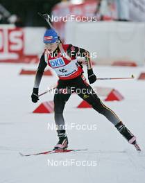 06.03.2008, Khanty Mansiysk, Russia (RUS): Martina Glagow (GER)  - IBU World Cup biathlon, sprint women - Khanty Mansiysk (RUS). www.nordicfocus.com. c Hemmersbach/NordicFocus. Every downloaded picture is fee-liable.