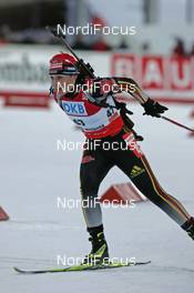 06.03.2008, Khanty Mansiysk, Russia (RUS): Magdalena Neuner (GER)  - IBU World Cup biathlon, sprint women - Khanty Mansiysk (RUS). www.nordicfocus.com. c Hemmersbach/NordicFocus. Every downloaded picture is fee-liable.
