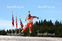 16.03.2008, Holmenkollen, Norway (NOR): Chengye Zhang (CHN) - IBU World Cup biathlon, mass men, Holmenkollen (NOR). www.nordicfocus.com. c Manzoni/NordicFocus. Every downloaded picture is fee-liable.