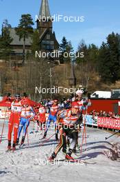 16.03.2008, Holmenkollen, Norway (NOR): Michael Greis (GER) - IBU World Cup biathlon, mass men, Holmenkollen (NOR). www.nordicfocus.com. c Manzoni/NordicFocus. Every downloaded picture is fee-liable.