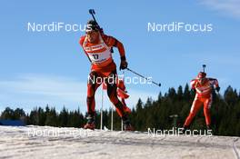 16.03.2008, Holmenkollen, Norway (NOR): Rune Bratsveen (NOR) - IBU World Cup biathlon, mass men, Holmenkollen (NOR). www.nordicfocus.com. c Manzoni/NordicFocus. Every downloaded picture is fee-liable.