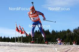 16.03.2008, Holmenkollen, Norway (NOR): Ivan Tcherezov (RUS) - IBU World Cup biathlon, mass men, Holmenkollen (NOR). www.nordicfocus.com. c Manzoni/NordicFocus. Every downloaded picture is fee-liable.